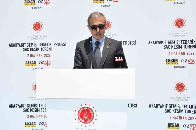 Yalova’da Akaryakıt Gemisi Tedariki Projesi Sac Kesim Töreni