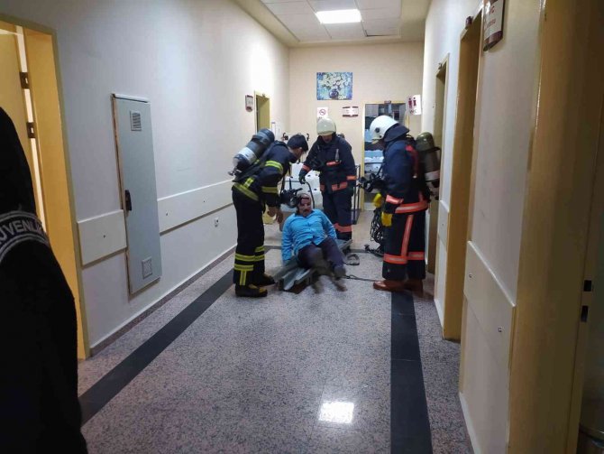 Yüksekova Devlet Hastanesinde Yangın Tatbikatı