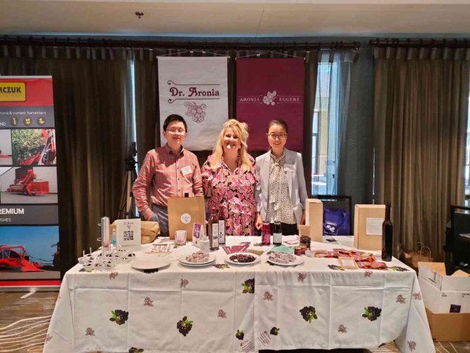 Kadın Girişimci Amerika’ya Aronya Satıyor