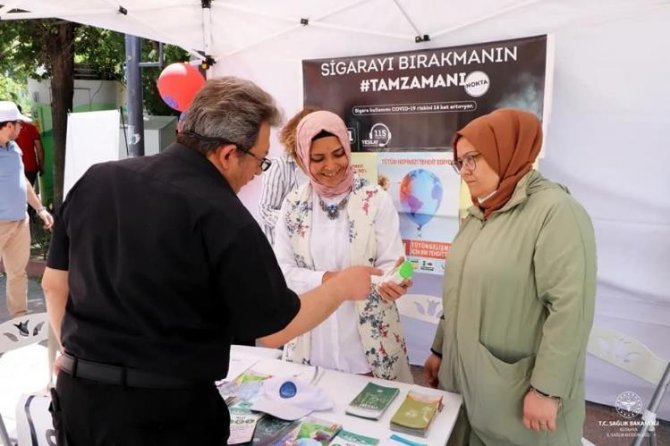 Kütahya’da “Dünya Tütünsüz Günü” Standı Açıldı