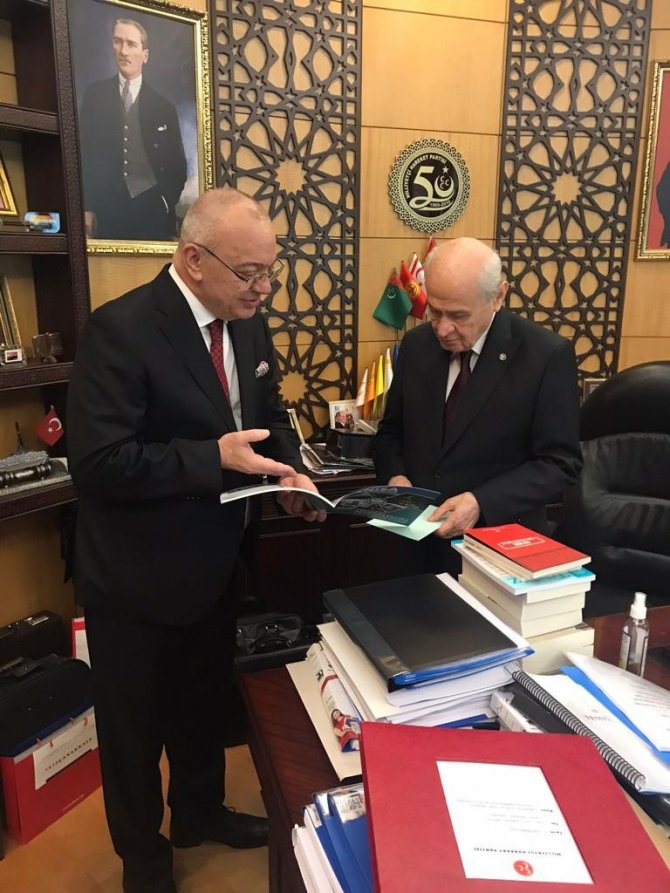 Başkan Ergün, Mhp Lideri Bahçeli’yi Manisa’ya Davet Etti