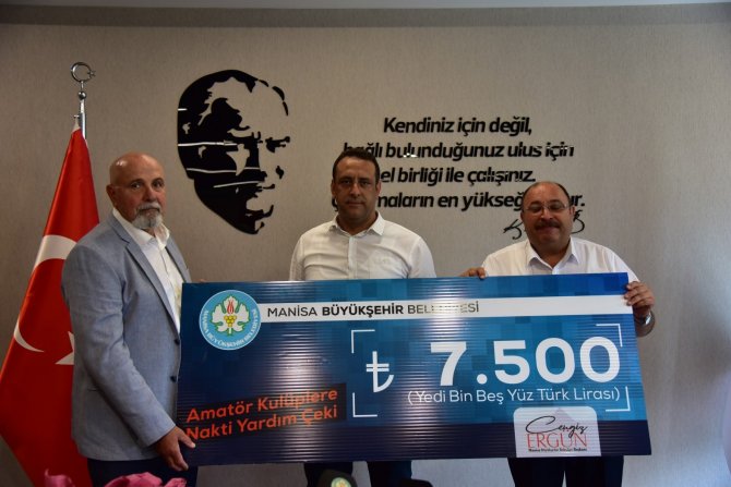Büyükşehirden 2. Amatöre Nakdi Destek