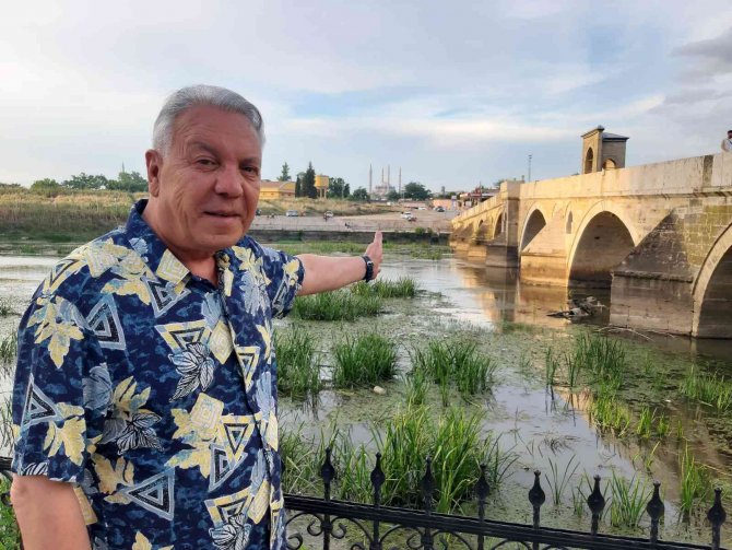 Tunca Nehri Adeta Bataklığa Döndü