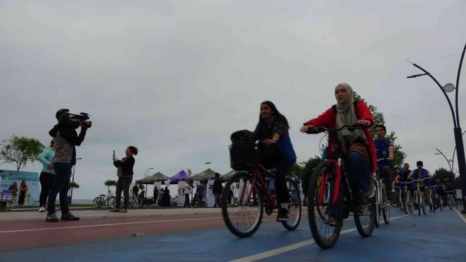 Ordu’da Dünya Bisiklet Günü Dolayısıyla Etkinlik Düzenlendi