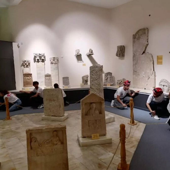 Bandırma Müzesinde Gerçek Gibi Tatbikat