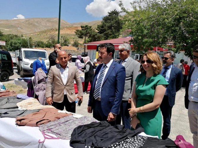 Tunceli’de Halk Eğitim Merkezi Sergisi Açıldı