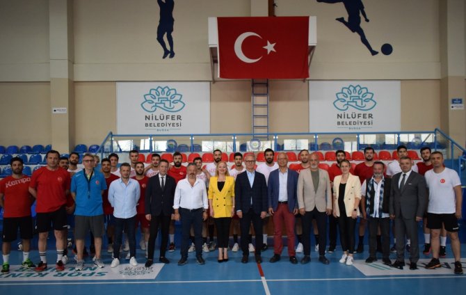 A Milli Takım Nilüfer’de Hazırlık Kampında