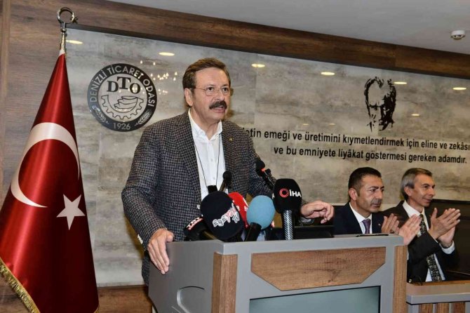 Tobb Başkanı Hisarcıklıoğlu’ndan Dto’nun 5 Yıldızlı Hizmetlerine Büyük Övgü