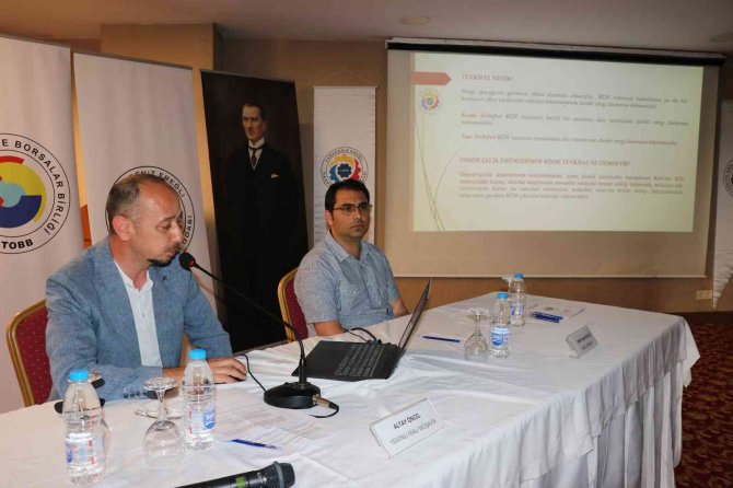 Kdz. Ereğli Tso Üyelerine Demir Çelik Ürünlerinde Tevkifat Uygulaması Anlatıldı