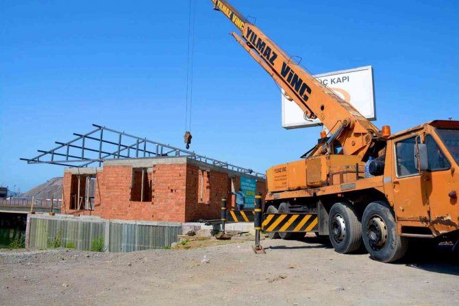 Kano Kürek Kulübü Binası İnşaatı Yapılıyor