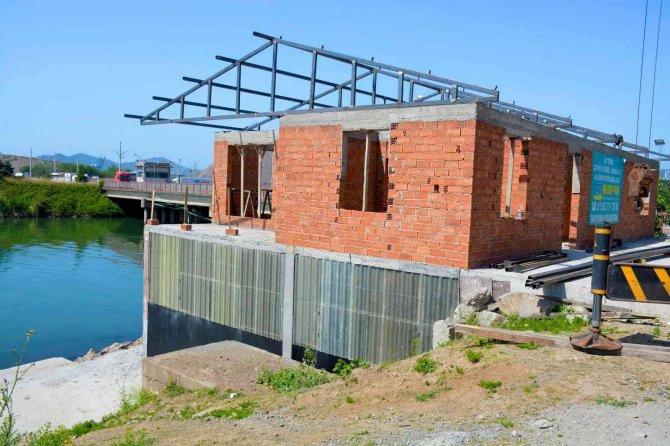 Kano Kürek Kulübü Binası İnşaatı Yapılıyor