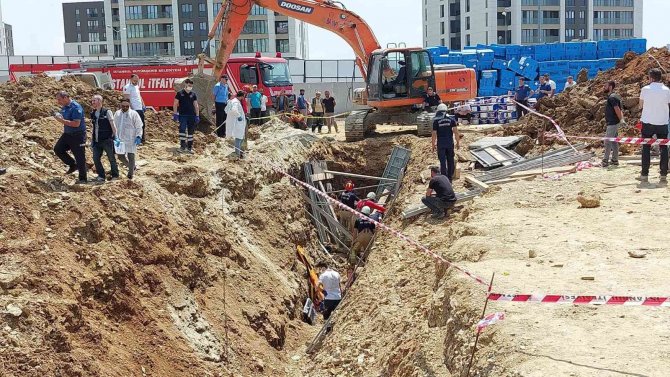 Başakşehir’de İnşaat Alanında Göçük: 1 İşçi Öldü