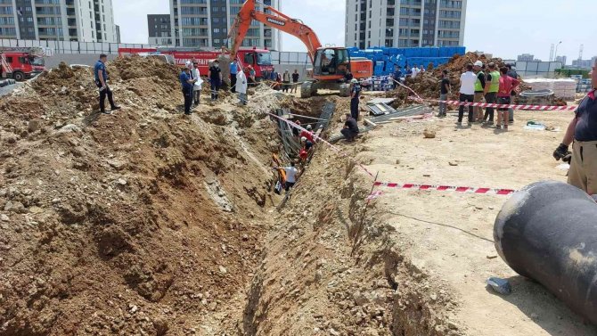 Başakşehir’de İnşaat Alanında Göçük: 1 İşçi Öldü