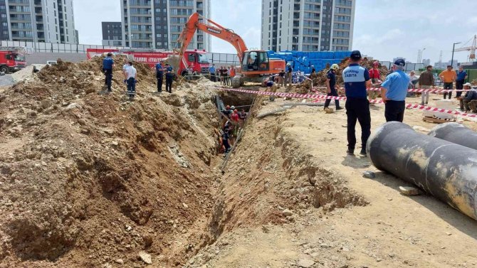 Başakşehir’de İnşaat Alanında Göçük: 1 İşçi Öldü