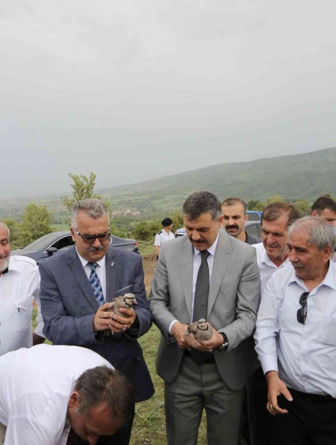 Süne İle Biyolojik Mücadele Timi Görev Başında