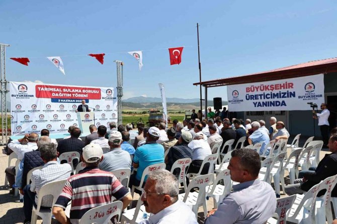 Denizli’de Tarımsal Sulamaya Dev Destek
