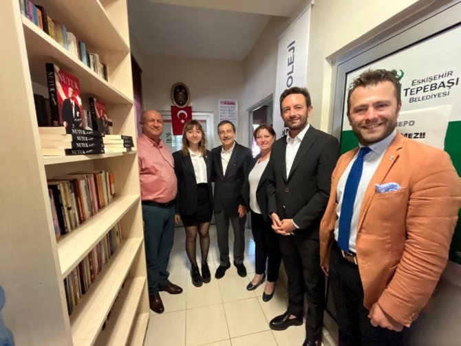 Bahçelievler Muhtarlığında Kurulan Kütüphanenin Açılışı Yapıldı