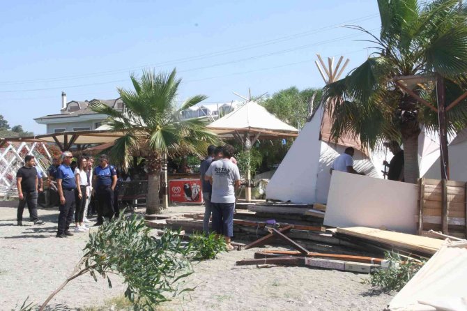 Fethiye’de İmara Aykırı Yapıların Yıkımına Başlandı