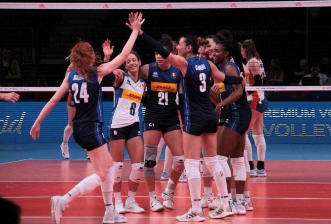 Fıvb Milletler Ligi: Hollanda: 0 - İ̇talya: 3