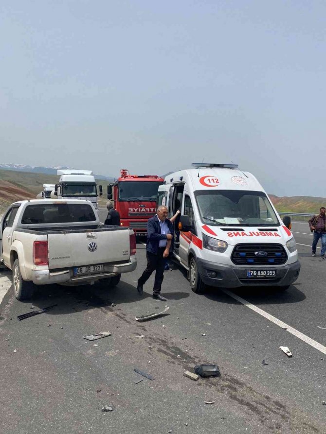 Iğdır’da Trafik Kazası: 2 Yaralı