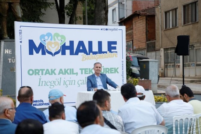 İ̇negöl’de Mahalle Buluşmaları Yeniceköy’den Başladı