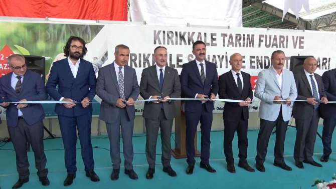Kırıkkale’de 4. Tarım, Hayvancılık İle Sanayi Ve Endüstri Fuarı Açıldı