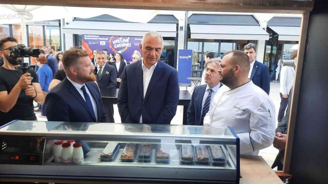 Kültür Ve Turizm Bakanı Ersoy “Multikültür Gastronomi Festivali”ne Katıldı