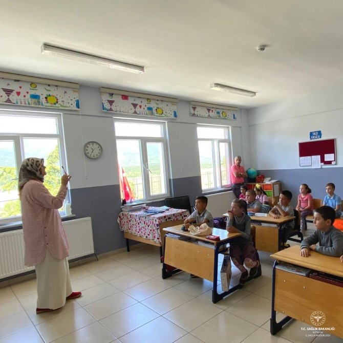 Kütahya’da 455 İlkokul Öğrencisine Ağız Ve Diş Sağlığının Önemi Anlatıldı