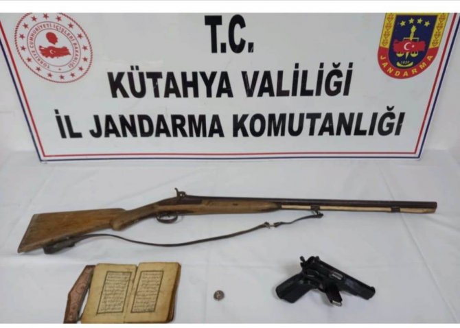 Kütahya’da Tarihi Eser Kaçakçılığı Operasyonları