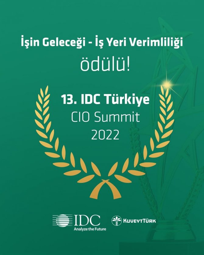 Kuveyt Türk’ün Yeni Nesil Xtm Çözümüne Idc Türkiye’den Ödül