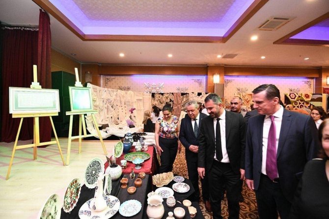Pursaklar’da El Emeği Göz Nuru Ürünler Görücüye Çıktı