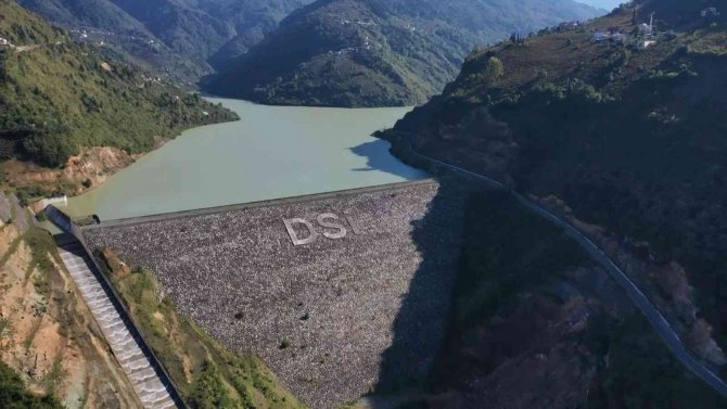 Trabzon’un İçme Suyunun Karşılandığı Atasu Barajı’nda Doluluk Oranı 2 Yıldır 100’de 100 Seviyelerinde
