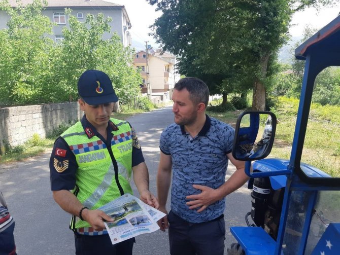 Jandarma Ekiplerinden Pat Pat Denetimi