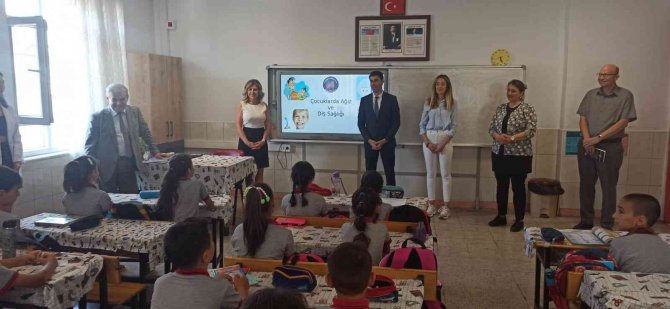 Öğrencilerden ’Dişe Dokunur Bir Proje’