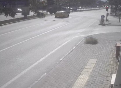 Bursa’daki Feci Kaza Güvenlik Kamerasına Yansıdı