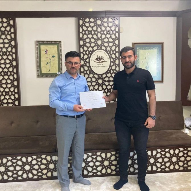 Gönülden Gönüle Destek Verenlere Teşekkür Belgeleri Verildi
