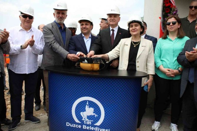 Düzce’nin Modern Pazaryeri İçin Temel Atıldı