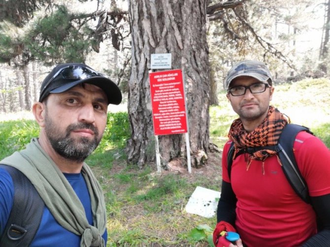 Dünya Çevre Günü Nedeniyle 42 Kilometre Dağın Zirvesine Yürüdüler