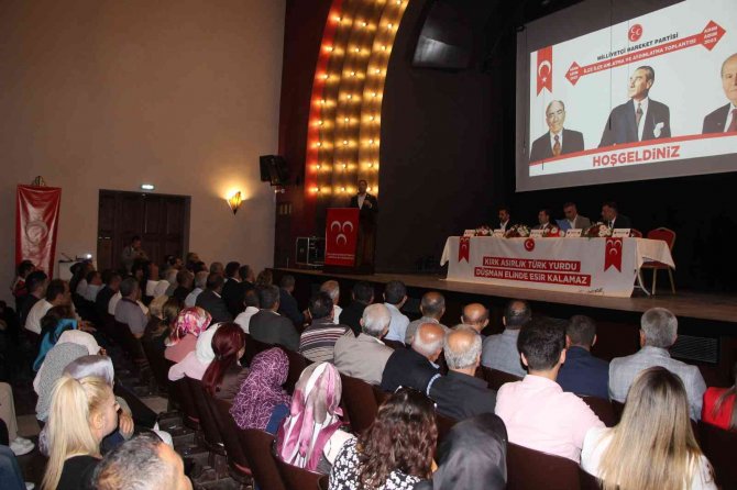 Mhp’nin “Adım Adım 2023, İlçe İlçe Anlatma Ve Aydınlatma” Toplantısı Hatay’da Yapıldı