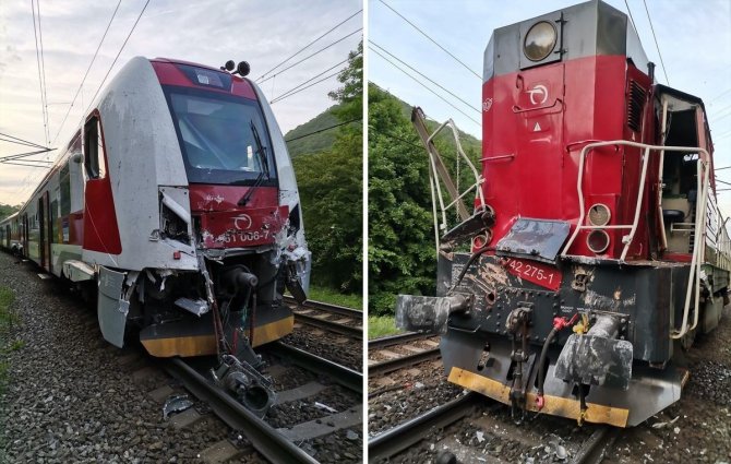 Slovakya’da Tren Kazasında 4’ü Ağır 70 Kişi Yaralandı