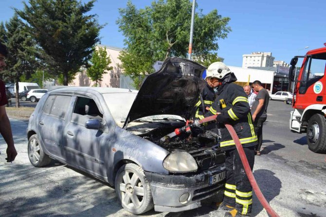 Tamire Giderken Alev Aldı