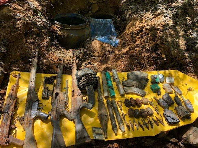 Tunceli’de Eren-abluka7 Operasyonunda Silah Ve Yaşam Malzemesi Ele Geçirildi