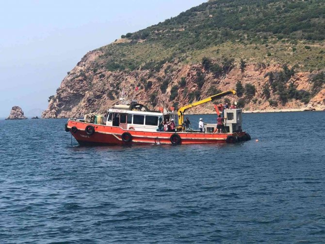 Balık Popülasyonunun Gelişimi İçin Yapay Resifler Marmara Denizi’ne Bırakıldı