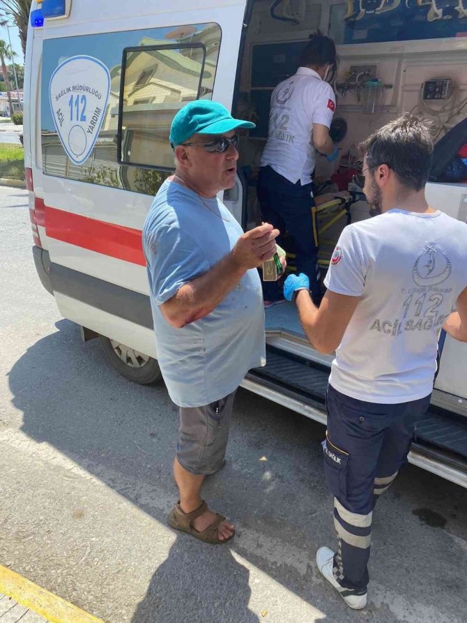 Kiralık Motosiklet İle Kaza Yapan İ̇ngiliz Çift Yaralandı