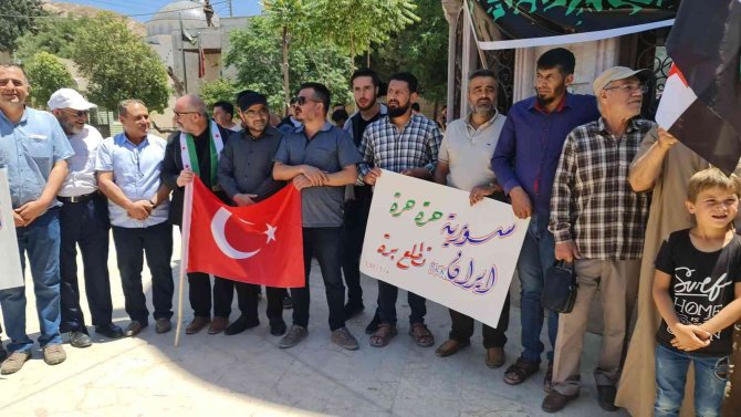 Azez’de Beklenen Askeri Operasyonlara Destek Gösterisi