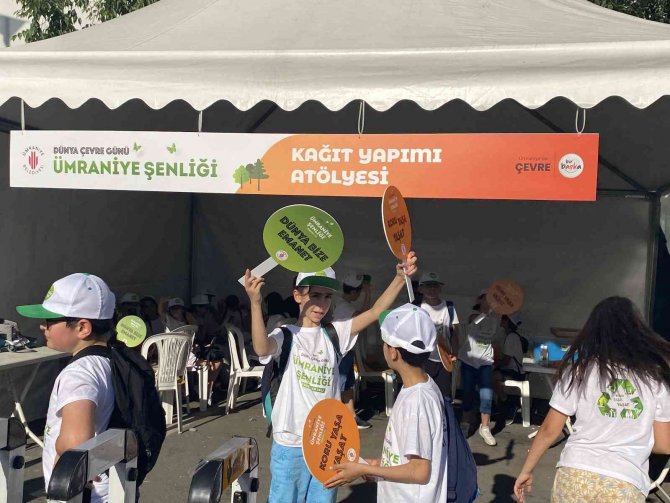 Ümraniye’de Dünya Çevre Günü’nde ‘Çevre Şenliği’ Şölene Dönüştü