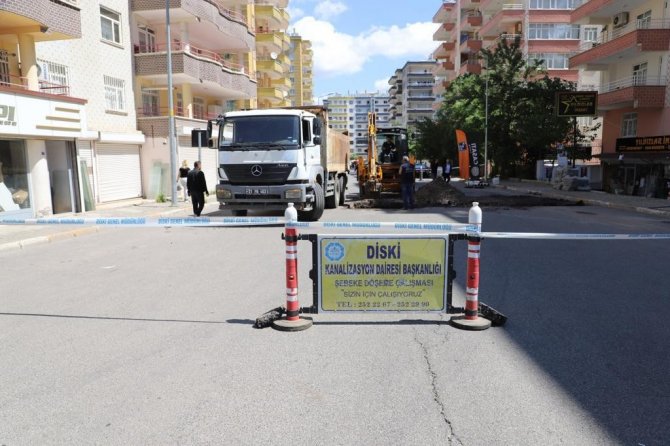 Di̇ski̇’nin Kanalizasyon Bağlantı Çalışmaları Devam Ediyor