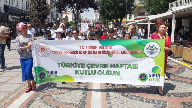 Dünya Çevre Günü ’İ̇lk Adım Çevre Yürüyüşü’ İle Kutlandı