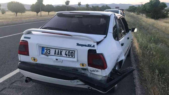 Elazığ’da Otomobil Yayaya Çarptı: 1 Yaralı