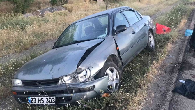 Elazığ’da Otomobil Yayaya Çarptı: 1 Yaralı